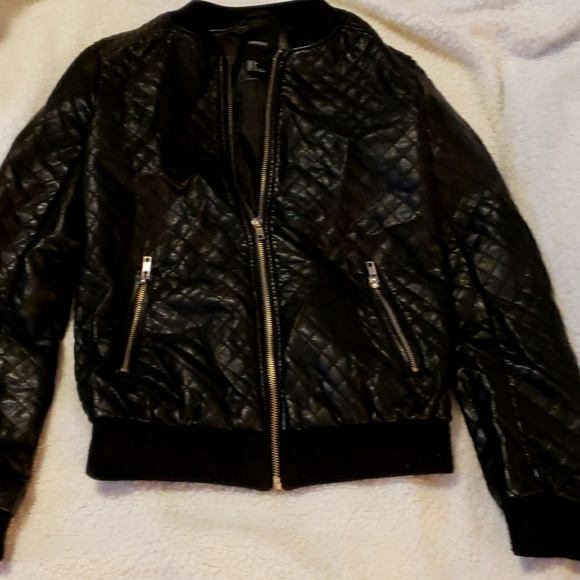 Faux leather jacket - Picture 1 of 2